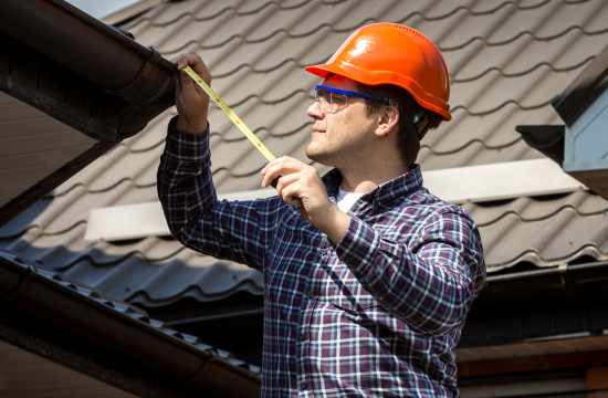 inspection on roof in regina